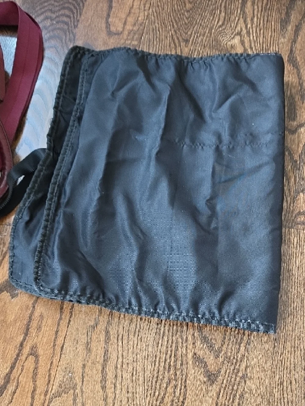MZ Wallace Bedford Burgundy Nylon Tote with Multiple Pockets